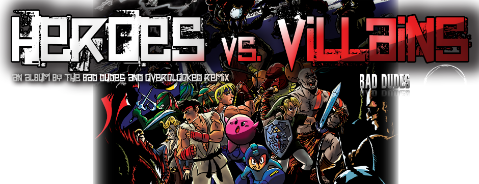 Heroes vs. Villains remix project